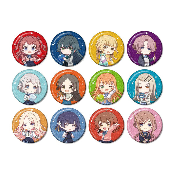 『学園アイドルマスター』トレーディング ちびキャラ 放課後のお出かけver. グリッター缶バッジ(単位/BOX)